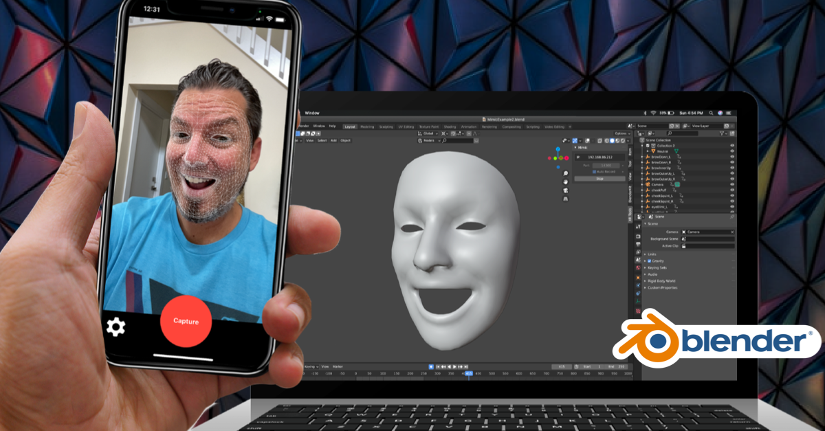 Facial Motion Capture Tools and Plug-ins for Blender 3D Animation - XR Tools